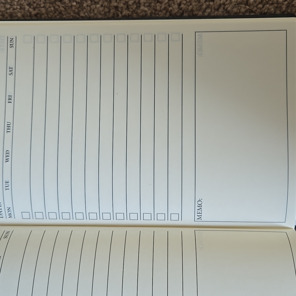 New In Package-Daily Planner & Notebook -Statement: Anything Is Possible❤️ - Picture 2 of 6